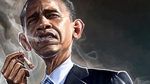 Barack Obama, President, Usa, Digital Art, Artist, Artwork, Smoking, 4K wallpaper