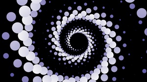 Spiral vortex, Abstract background, Dark background, Circles, 4K wallpaper