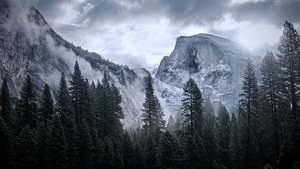 Yosemite, Mountains, Nature, 4K wallpaper