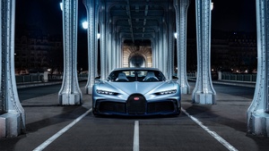 Bugatti Chiron Profilee, Exotic car, Sports cars, 4K wallpaper