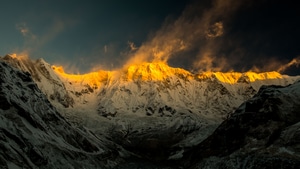 Mountains, Landscape, Nature, 4K wallpaper
