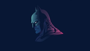 Batman, Superheroes, Artist, Artwork, Digital Art, Minimalism, Minimalist, 4K wallpaper