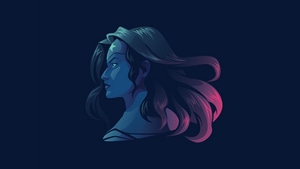 Wonder Woman, Superheroes, Minimalism, Minimalist, Artist, Artwork, Digital Art, Dribbble, 4K wallpaper