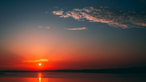 Sunset, Nature, 4K wallpaper