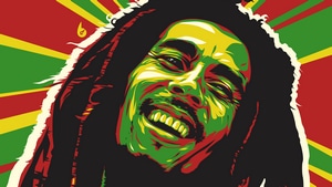 Bob Marley, Abstract, Artwork, Creative, Music, Singer, 4K wallpaper