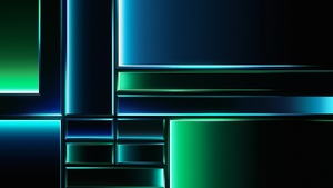 Grid, Dark theme, Green background, MacBook Pro M2, Stock, 4K wallpaper