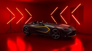 Sports cars, Red background, Neon background, Red aesthetic, Dark red, 4K wallpaper