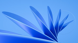 Blue background, Glass, Abstract background, Blue aesthetic, 4K wallpaper