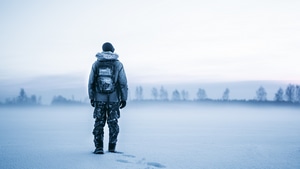 Man, Photography, Snow, 4K wallpaper