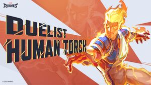 Human Torch, Marvel Rivals, 2025 Games, 4K wallpaper