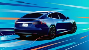 Tesla Model S, Tesla, Cars, Digital Art, Artist, Artwork, 4K wallpaper