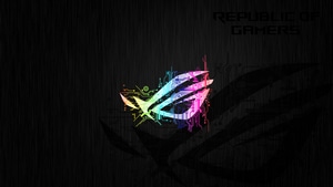 Republic Of Gamers, Asus, Computer, Games, Logo, Abstract, 4K wallpaper
