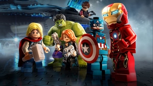 Avengers, Superheroes, Lego, 4K wallpaper