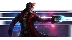 Star Lord, Superheroes, Artwork, 4K wallpaper