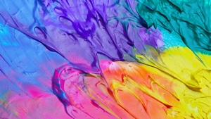 Abstract, Paint, Colorful, Splash, 4K wallpaper