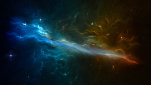 Nebula, Digital Universe, 4K wallpaper