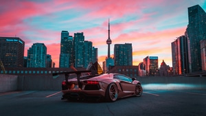 Lamborghini Aventador, Lamborghini, Cars, 4K wallpaper