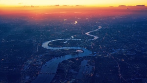 London, Aerial, Photography, City, Drone View, 4K wallpaper