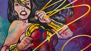 Wonder Woman, Superheroes, Painting, 4K wallpaper