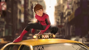 Spiderman, Superheroes, Artwork, Artist, Digital Art, Behance, 4K wallpaper