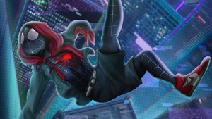 Spiderman Into The Spider Verse, Spiderman, Superheroes, Artwork, Artist, Digital Art, Deviantart, 4K wallpaper