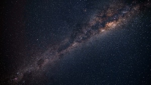 Milky Way, Galaxy, Space, Night, Stars, Nature, 4K wallpaper
