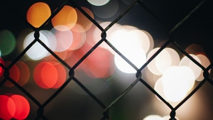 Fence, Photography, Blur, 4K wallpaper