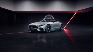 Mercedes-AMG SL 63 4MATIC, Collector’s Edition, 2023, Dark background, 4K wallpaper