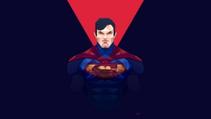 Man Of Steel, Superman, Superheroes, Minimalism, Behance, 4K wallpaper