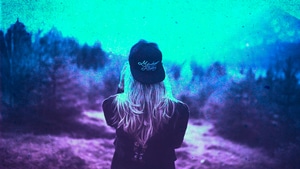 Blonde, Photography, Colorful, Cap, Hat, 4K wallpaper
