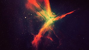 Nebula, Galaxy, Digital Universe, Space, 4K wallpaper