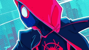 Spiderman Into The Spider Verse, Superheroes, Artwork, Artist, Digital Art, , 4K wallpaper