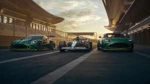 Aston Martin Vantage, Sports cars, Aston Martin AMR24, Aston Martin Vantage GT3, Race track, 4K wallpaper