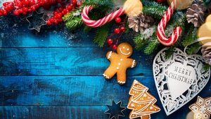 Christmas, Celebrations, Cookies, 4K wallpaper