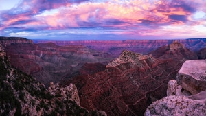 Canyon, Sunset, Nature, 4K wallpaper