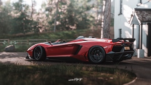 Forza Horizon 4, Lamborghini Aventador, Lamborghini, 2018 Cars, Cars, Games, 2018 Games, 4K wallpaper