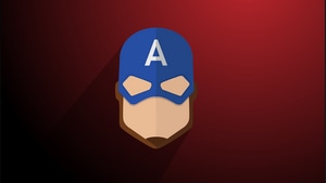 Captain America, Superheroes, Minimalist, Minimalism, 4K wallpaper