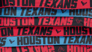 Houston Texans, Ribbons, NFL team, American football team, 4K wallpaper