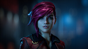 Vi (LoL), Cosplay, Arcane: League of Legends, 4K wallpaper