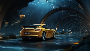 Porsche, Digital Art, Artist, Artwork, Cars, Behance, 4K wallpaper