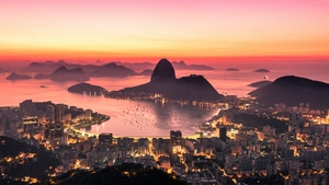 Rio De Janeiro, World, Sunrise, 4K wallpaper