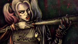 Harley Quinn, Superheroes, Artist, Artwork, Portrait, 4K wallpaper