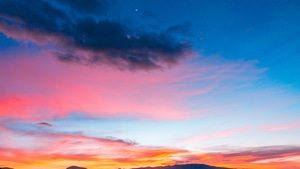 Colorful, Sunset, Sky, Nature, 4K wallpaper