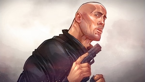 Dwayne Johnson, Artist, Digital Art, Deviantart, 4K wallpaper
