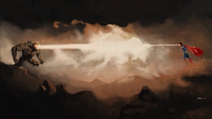 Superman, Doomsday, Superheroes, Deviantart, Artwork, 4K wallpaper