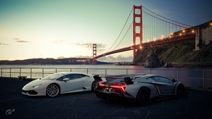 Gran Turismo Sport, Games, 2018 Games, Lamborghini Huracan, Lamborghini Veneno, Lamborghini, Cars, 4K wallpaper