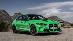 BMW M3 CS, Sports sedan, 2023, 4K wallpaper