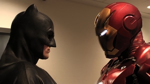 Iron Man, Batman, Cosplay, Superheroes, Deviantart, Artwork, Artist, 4K wallpaper