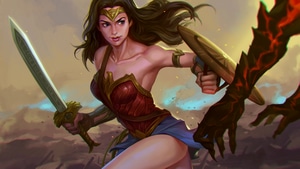 Wonder Woman, Artwork, Digital Art, Superheroes, Deviantart, 4K wallpaper