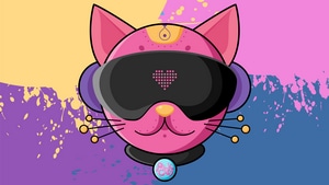 Artist, Artwork, Cat, Dribbble, 4K wallpaper